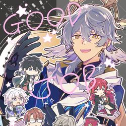This is a pixiv picture whose title is 【5/4新刊】スタレ本.