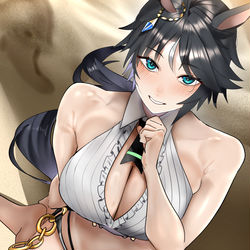 This is a pixiv picture whose title is 勝負服風水着.