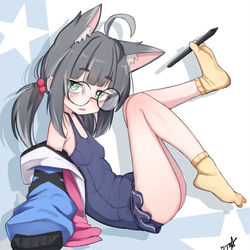 This is a pixiv picture whose title is Me :3.