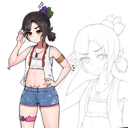 This is a pixiv picture whose title is 葫芦小金刚立绘.