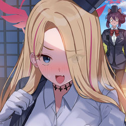 This is a pixiv picture whose title is 夜のガイドしてあげマース♡.