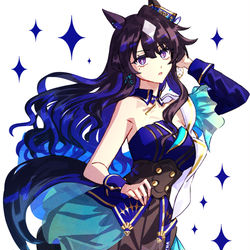 This is a pixiv picture whose title is 🔷.