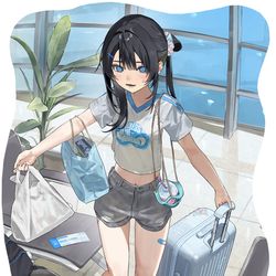 This is a pixiv picture whose title is DEPARTURE.