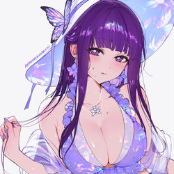 This is a pixiv picture whose title is フェルンの水着.