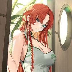 This is a pixiv picture whose title is 美鈴.