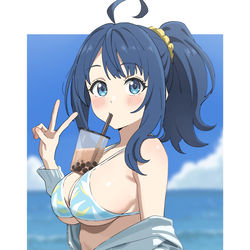 This is a pixiv picture whose title is 八奈見ちゃん.