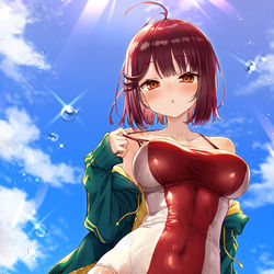 This is a pixiv picture whose title is プールのソフィー.