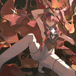 This is a pixiv picture whose title is Lupa.