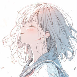 This is a pixiv picture whose title is 『happiness』.