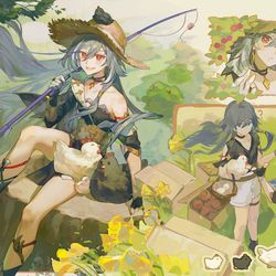 This is a pixiv picture whose title is 小识玩星露谷.