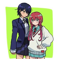 This is a pixiv picture whose title is マチュニャイメチェン.