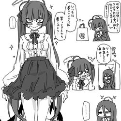 This is a pixiv picture whose title is 最近描いた絵とか.