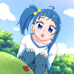 This is a pixiv picture whose title is 見るソラちゃん.