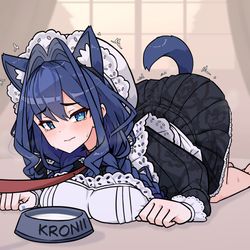 This is a pixiv picture whose title is 🐕‍🦺⬇️⌛.