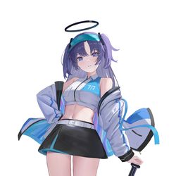 This is a pixiv picture whose title is ユウカ⚾️.