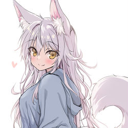 This is a pixiv picture whose title is もふぷり.