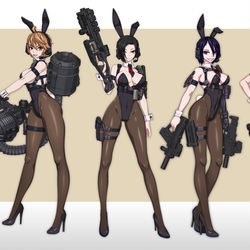This is a pixiv picture whose title is 战术兔女郎02.