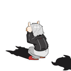 This is a pixiv picture whose title is 猫影ミームのやつ.