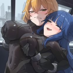 This is a pixiv picture whose title is Danielle & Alice.