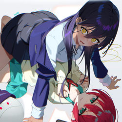 This is a pixiv picture whose title is 「イイトコロダッタノニ！イイトコロダッタノニ！」.