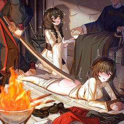 This is a pixiv picture whose title is 【约稿】陷害（二）.