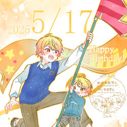 This is a pixiv picture whose title is 司ｸﾝﾊﾋﾟﾊﾞ！！！！！🎂🎉.