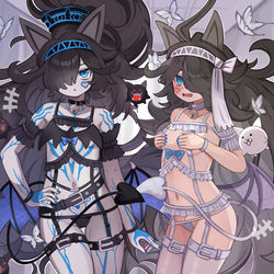 This is a pixiv picture whose title is サキュバスキャスリィズ.