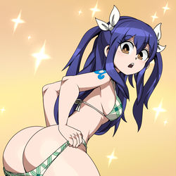 This is a pixiv picture whose title is Wendy Marvell swimsuit comm.