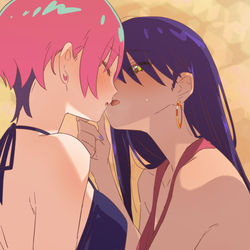 This is a pixiv picture whose title is マチュニャア❤.