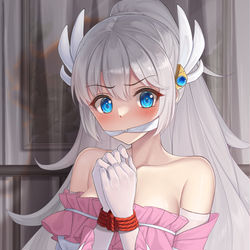 This is a pixiv picture whose title is 被綁住啦.