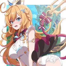 This is a pixiv picture whose title is 風に煽られるエスコフィエ.