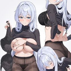 This is a pixiv picture whose title is デカブラ見せてくれるシオンさん.