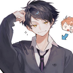 This is a pixiv picture whose title is イメチェン　光.
