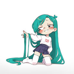 This is a pixiv picture whose title is minti.