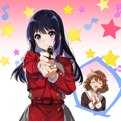 This is a pixiv picture whose title is リコリスコス.