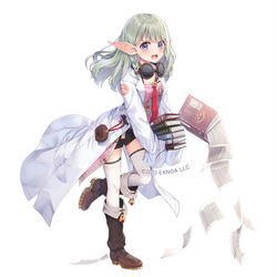 This is a pixiv picture whose title is 【千年戦争アイギス】魔種人類学者ステルゥ.
