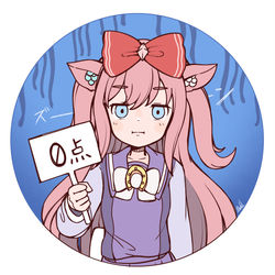 This is a pixiv picture whose title is 息抜きに描いた0点だった時のデジたん.