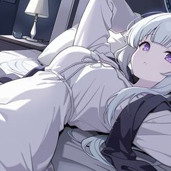 This is a pixiv picture whose title is ノア（パジャマ）.