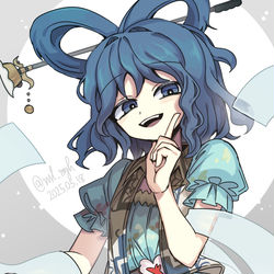 This is a pixiv picture whose title is 青娥娘々.