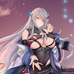 This is a pixiv picture whose title is 星辰恒等式.