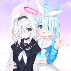 This is a pixiv picture whose title is あまねく奇跡の始発点.
