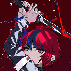 This is a pixiv picture whose title is ハンドラ絵４枚.