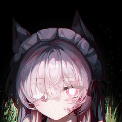 This is a pixiv picture whose title is 狼メイドさん2.