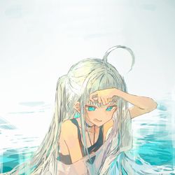 This is a pixiv picture whose title is 🥵.