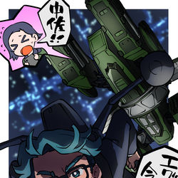 This is a pixiv picture whose title is ６話のあのシーン.