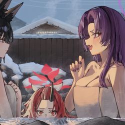 This is a pixiv picture whose title is Hyakkaryouran.