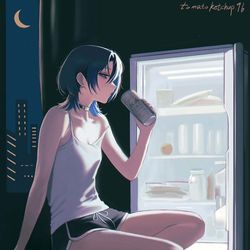 This is a pixiv picture whose title is ao.