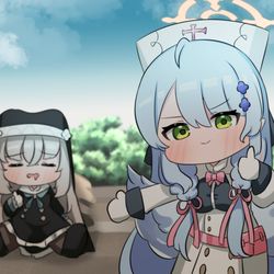 This is a pixiv picture whose title is 저희 친해여.