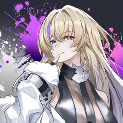This is a pixiv picture whose title is 冰雪里的摇滚.