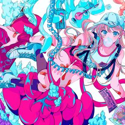 This is a pixiv picture whose title is 無題.